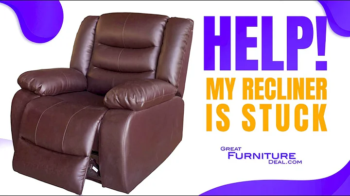 How to fix a broken recliner that is stuck in the recline position. Fix broken power recliner.