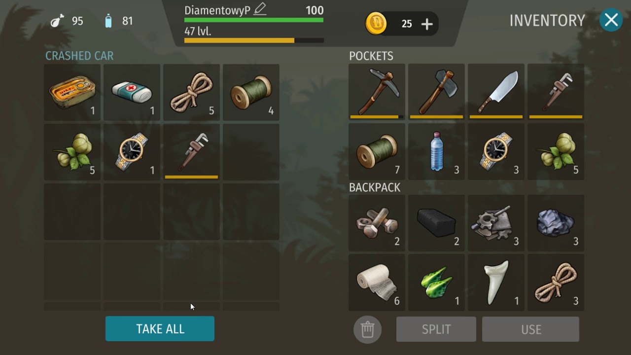 Jurassic Survival Nowy event "Rozbity samochód" (patch 1.03)! [15