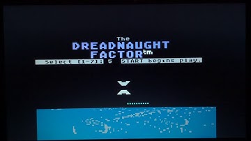 Dreadnaught Factor Atari5200 gameplay