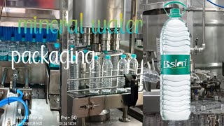 Mineral water manufacturing | automatic machine