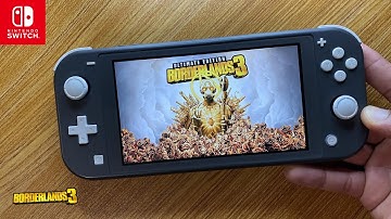 Borderlands 3 Ultimate Edition Nintendo Switch Lite Gameplay