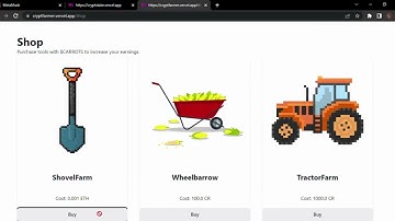 Create NFT Farmer Website With Reward Tokens On Base Goerli Testnet.