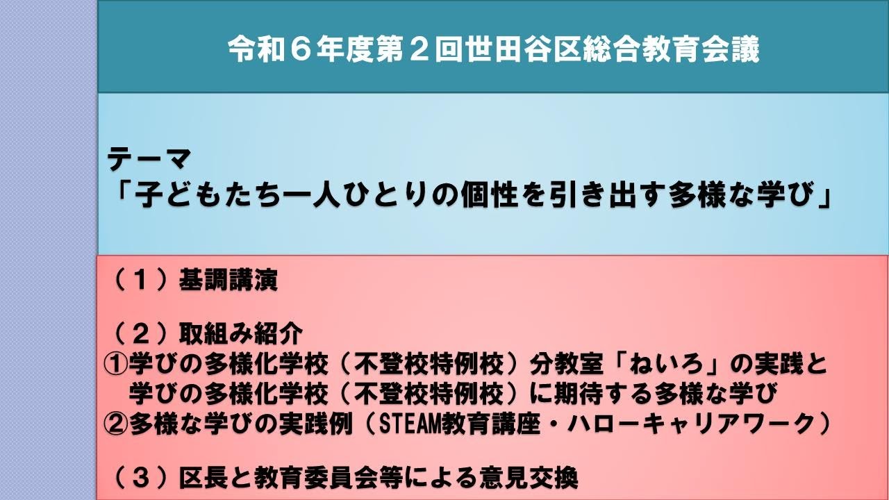 世田谷の橋・坂・辻　駒沢大学教授 櫻井正信／1988／世田谷区教育委員会 令和6年度 第2回世田谷区総合教育会議 - YouTube