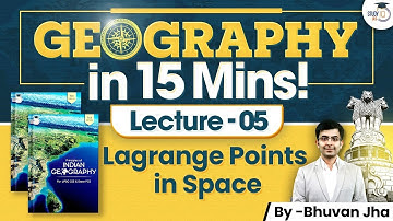 Complete Geography | Lec 5: Lagrange Points In Space | UPSC CSE StudyIQ