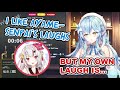 Lamy likes Ayame-senpai's laugh but...【Hololive/Eng Sub】