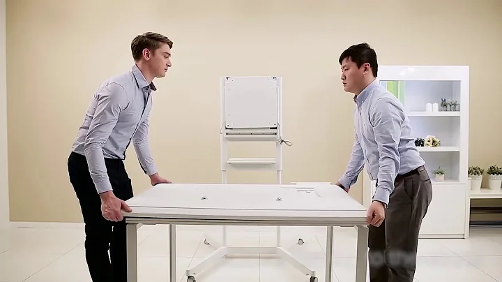 Samsung e board FLIP unboxing and installation