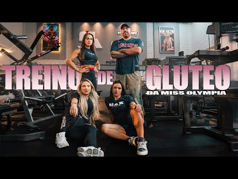 TREINO DE GLÚTEO COM A MISS OLYMPIA ISA PEREIRA E MEU COACH GUI NUNES