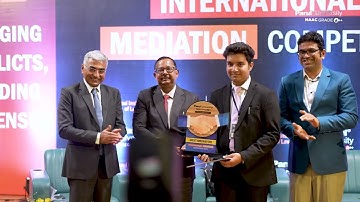 Resolution in Motion | International Mediation Competition 2025 | Parul University