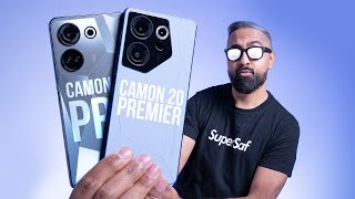 Supersaf Videos TECNO Camon 20 Premier vs Camon 20 Pro