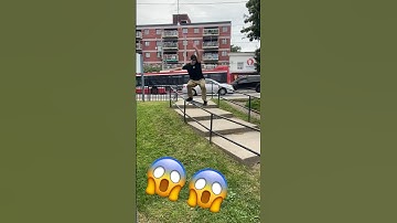 SO LONG‼️‼️ #skateboarding #skateboard #rail #streets #shorts