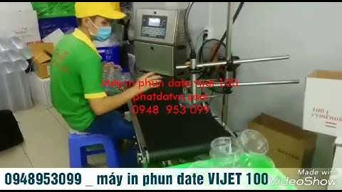 Máy in phun date tự động