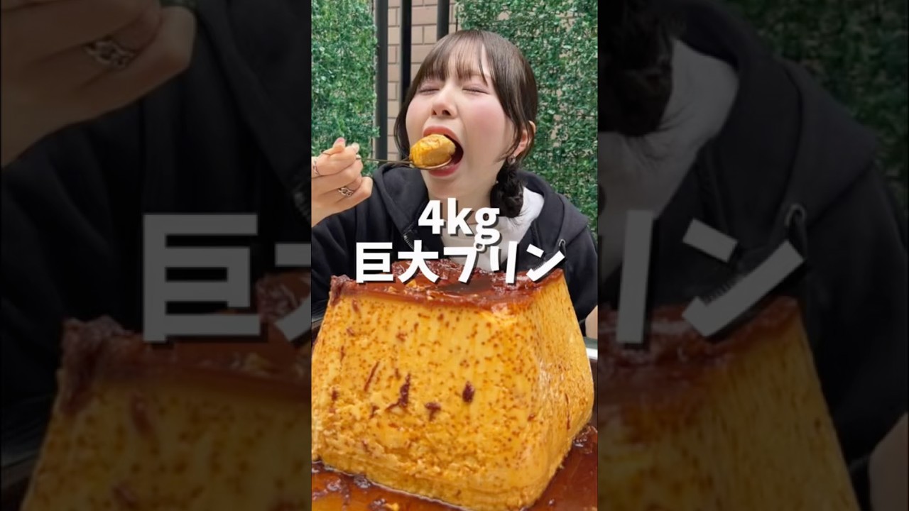4kgの巨大プリン🪣