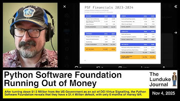 Python Software Foundation Running Out of Money