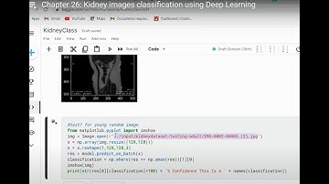Chapter 26: Kidney images classification using Deep Learning