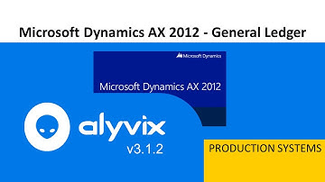 Microsoft Dynamics AX 2012 R3 Monitoring | General Ledger | Alyvix v3.1.2 | 6m27s