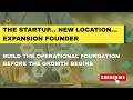 🚀 The Startup... New Location... Expansion Founder 🏥📈 | Healthcare Startup & Expansion Strategy