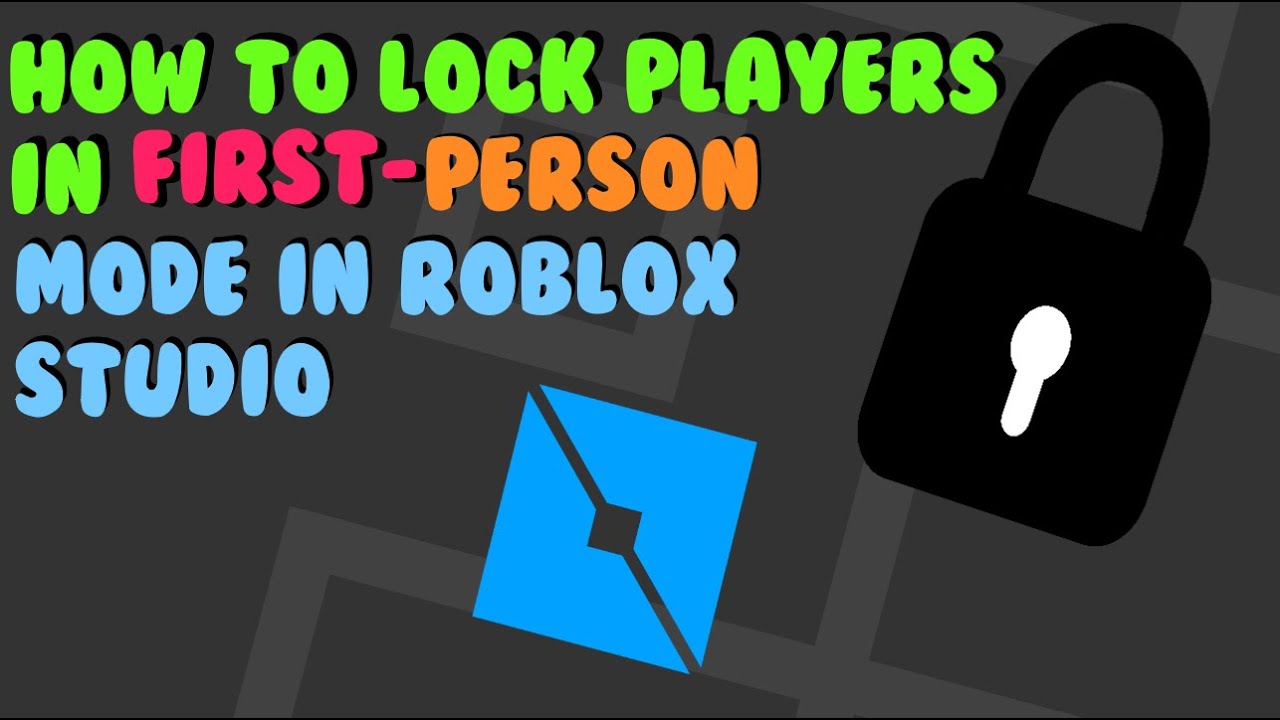How To Lock Players In First Person In Your Roblox Game Jet Playz Studio Tutorials 4 Youtube - roblox studio first person