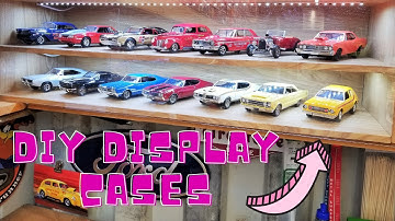 DIY Model Car Display Cases or at least how I DIY them!