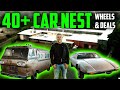 40 classic cars found in abandoned factory  wheels  deals
