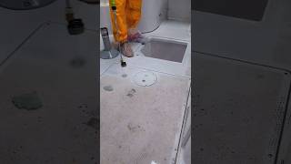 Satisfying Boat Deck Pressure Washing! 🚤💕 #ASMR #Satisfying #Detailing