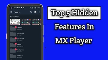 mx player hidden features || top 5 hidden features in mx player || mx player hidden settings