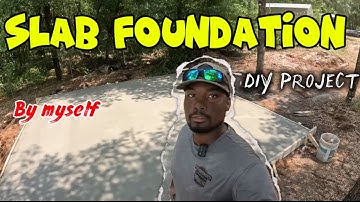 How To Pour a Monolithic Slab Foundation-DIY Friendly(No Crew, minimal Tools)