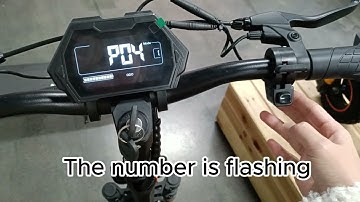 Ruitoo M4 Max Scooter - The P settings