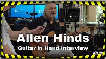 Allen Hinds, guitar in hand interview at his Los Angeles home