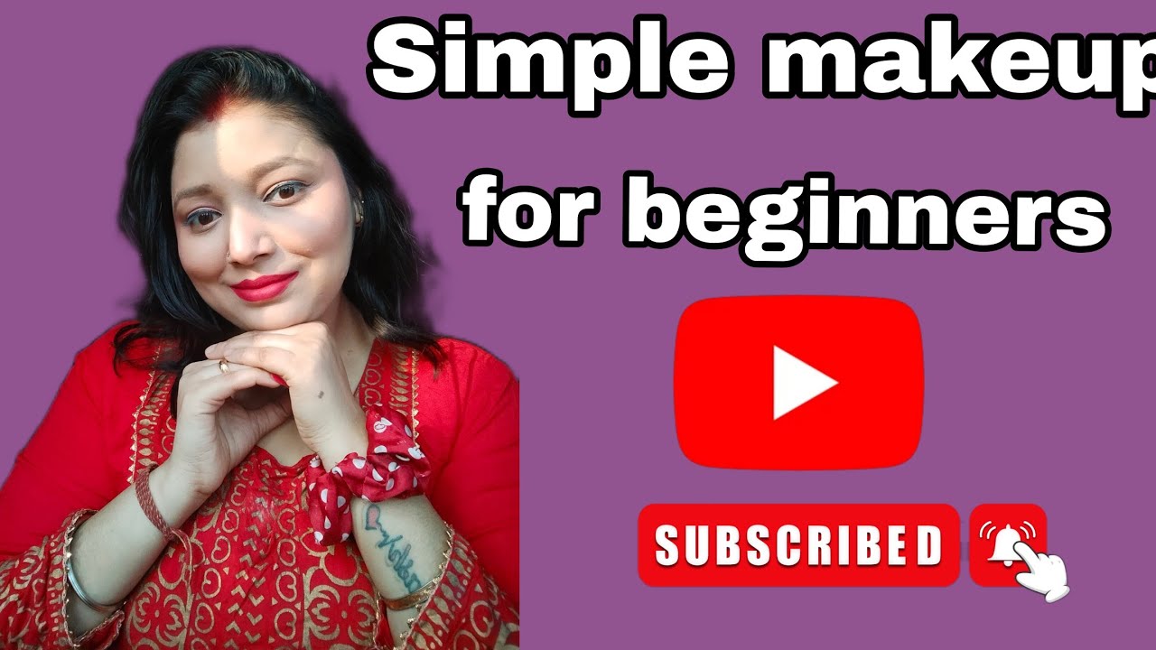 Simple Makeup Tutorial for Beginners | Easy Everyday Makeup Look # ...