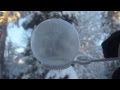 Bubbles freezing at -26°C