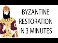 Byzantine Restoration | 3 Minute History