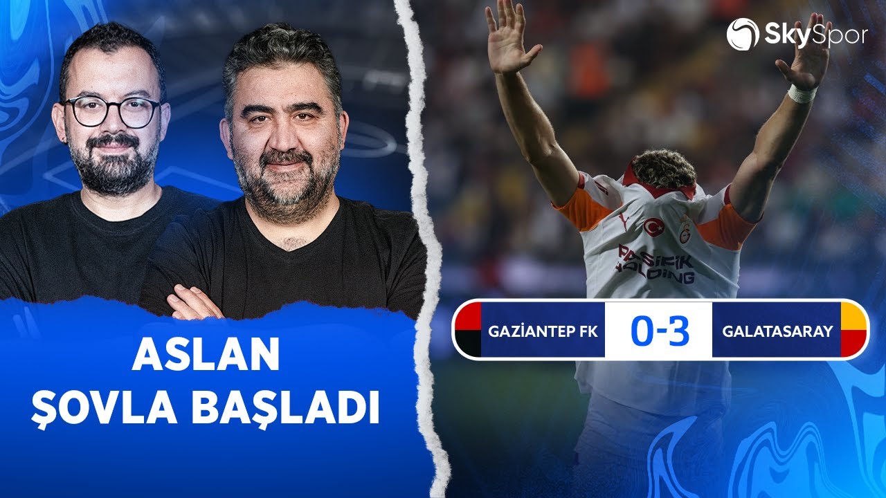 Galatasaray Timsah Gibi Saldırıyor | Gaziantep FK - Galatasaray Maç Sonu | Ümit Özat, Emre Zabunoğlu