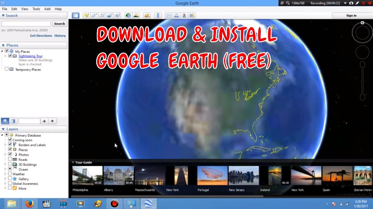 install google earth