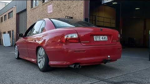 VX SS LS1 Pacemaker headers Exhaust Sound