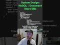 Document Store Databases - System Design