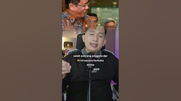 Purbaya Diminta Setop Komentari Kementrian Lain, Purbaya : Sebodo Amat