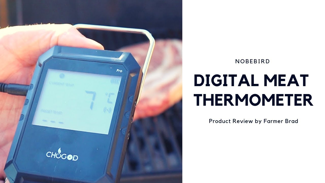 Nobebird Digital Meat Thermometer – Farmer Brad