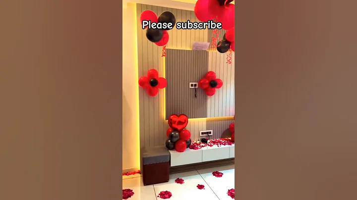 romantic room decor #cuplestatus #romantic #romanticroomdecoration #shortvideo #shorts