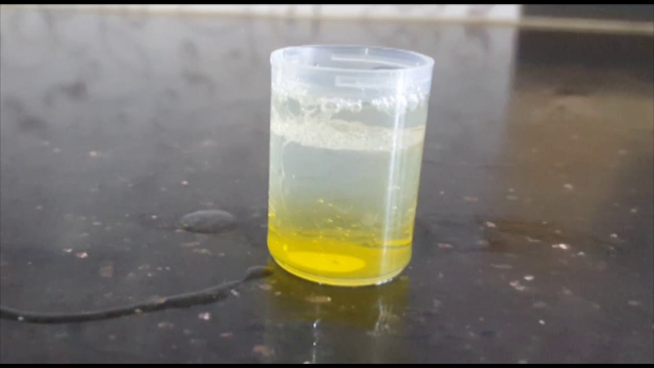 Density of water compared to oil water density experiment YouTube