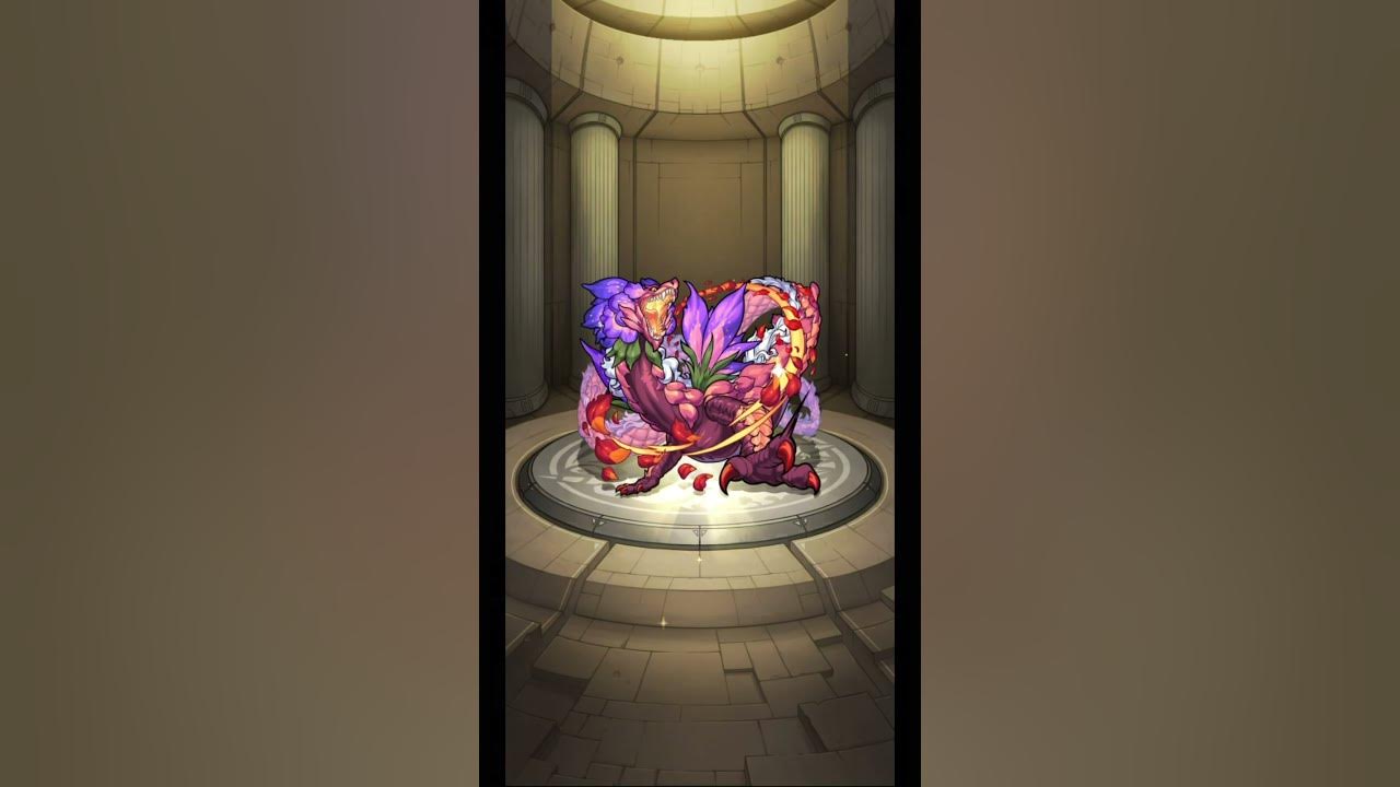 No.5895★5リンドヴルム⇒No.5896★6自我を失いし鱗花竜 リンドブルム【進化強化作成日誌】『聖地に棲まう鱗花竜』リンドヴルム【激