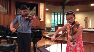 Pacaglia By Handel Arr. Halvorsen Violin Duet Ft Lisa An