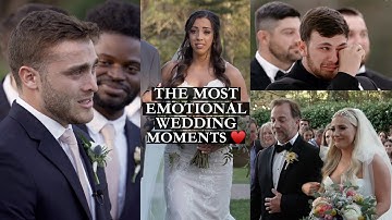 Emotional Wedding Moments 2022 Compilation 💕 first Looks, grooms crying & more! You will cry 😭