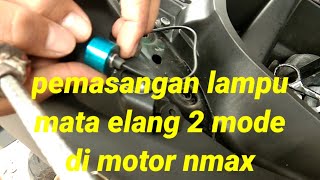 PASANG LAMPU LED TYTO AYOTO AC / DC DI MOTOR SUPRA X 100