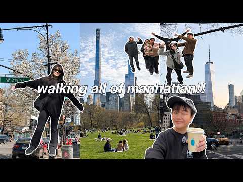 Tip to tip walking Manhattan!