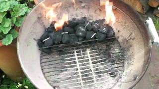 How to light a charcoal BBQ