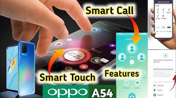 Oppo A54 Smart touch features, Smart wake settings, smart screen on settings
