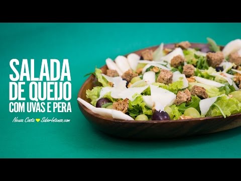 Vídeo: Salada De Queijo E Pêra