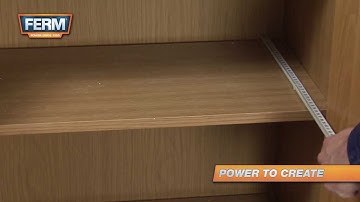 How to strengthen shelves