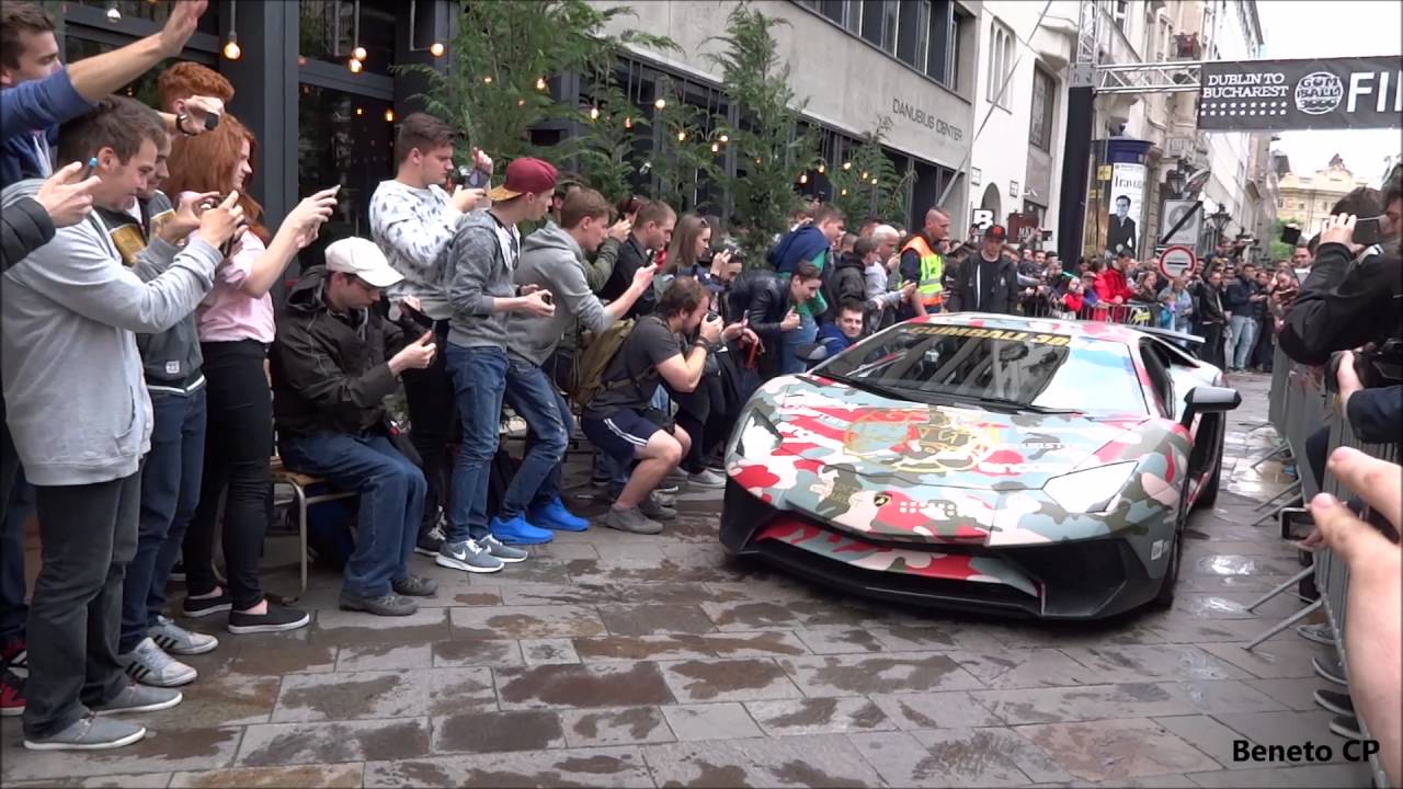 Gumball 3000 - Afrojack's Lamborghini Aventador SV [HQ]