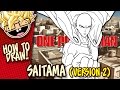 How to Draw SAITAMA (One-Punch Man) | Version 2 | Narrated Step-by-Step Tutorial | Anime Thursdays